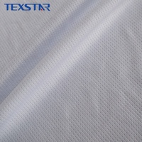 Tissu micro-maille perforé 100 % polyester respirant et écologique, double face tricoté, prix usine, vente en gros pour le football