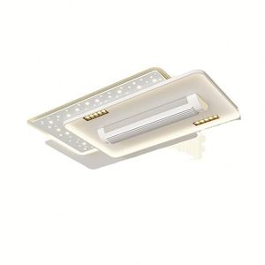 Ventilador de Techo LED Moderno con Luz, 5 Aspas y Control Remoto, Motor de CA para Dormitorio, Sala de Estar u Oficina - Product Image 6