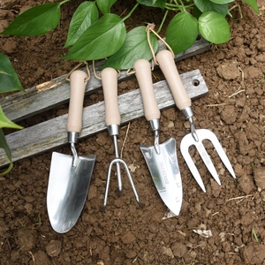 Fourchette de culture tête en acier inoxydable, outils de jardinage légères, hibou, planteur, ensemble d'outils de jardinage pour la maison, 10 pièces - Product Image 5