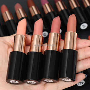 Lápiz labial vegano <span class=keywords><strong>de</strong></span> larga duración, barra <span class=keywords><strong>de</strong></span> labios personalizada, resistente al agua, tubos <span class=keywords><strong>de</strong></span> lápiz labial, embalaje oem - Product Image 2