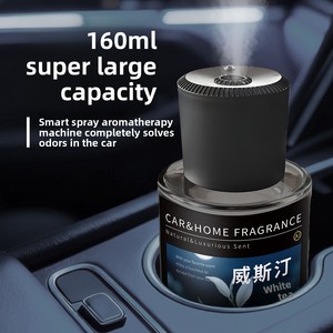 Diffusore di Aromi Smart Spray Glass per Casa e Auto con Nebulizzazione Elimina-Odori, Profumo Delicato a Lunga Durata e Capacità 100-200mL - Product Image 1