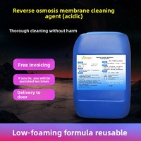 Agent de nettoyage de membrane d'osmose inverse - Détartrant spécifique pour système de purification d'eau industrielle à base d'acide - Traitement de l'eau