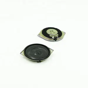 Speaker supplier 36mm 8ohm 2w miniature passive speaker component for electronic device sound system speakers