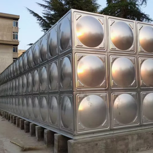 Réservoir d'eau en acier inoxydable 304, soudé, vente directe du fabricant, réservoir de stockage - Product Image 3