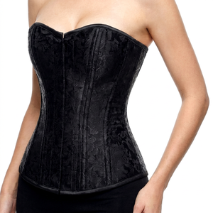 Vintage Gothic <b>Corset</b> for <b>Women</b> Black Lace Body Shaper Factory Direct Supply OEM/DOM - Product Image 1