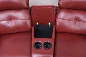 Dubai tiyatro sinema elektrikli sandalye deri uzanmış mobilya ev sineması film 3 Seaters Recliner kanepe - Product Image 6