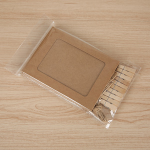 <span class=keywords><strong>Cadre</strong></span> <span class=keywords><strong>photo</strong></span> suspendu créatif de 34567 pouces noir pur/blanc pur/papier kraft pur <span class=keywords><strong>cadre</strong></span> <span class=keywords><strong>photo</strong></span> en <span class=keywords><strong>carton</strong></span> de couleur avec corde de chanvre - Product Image 5