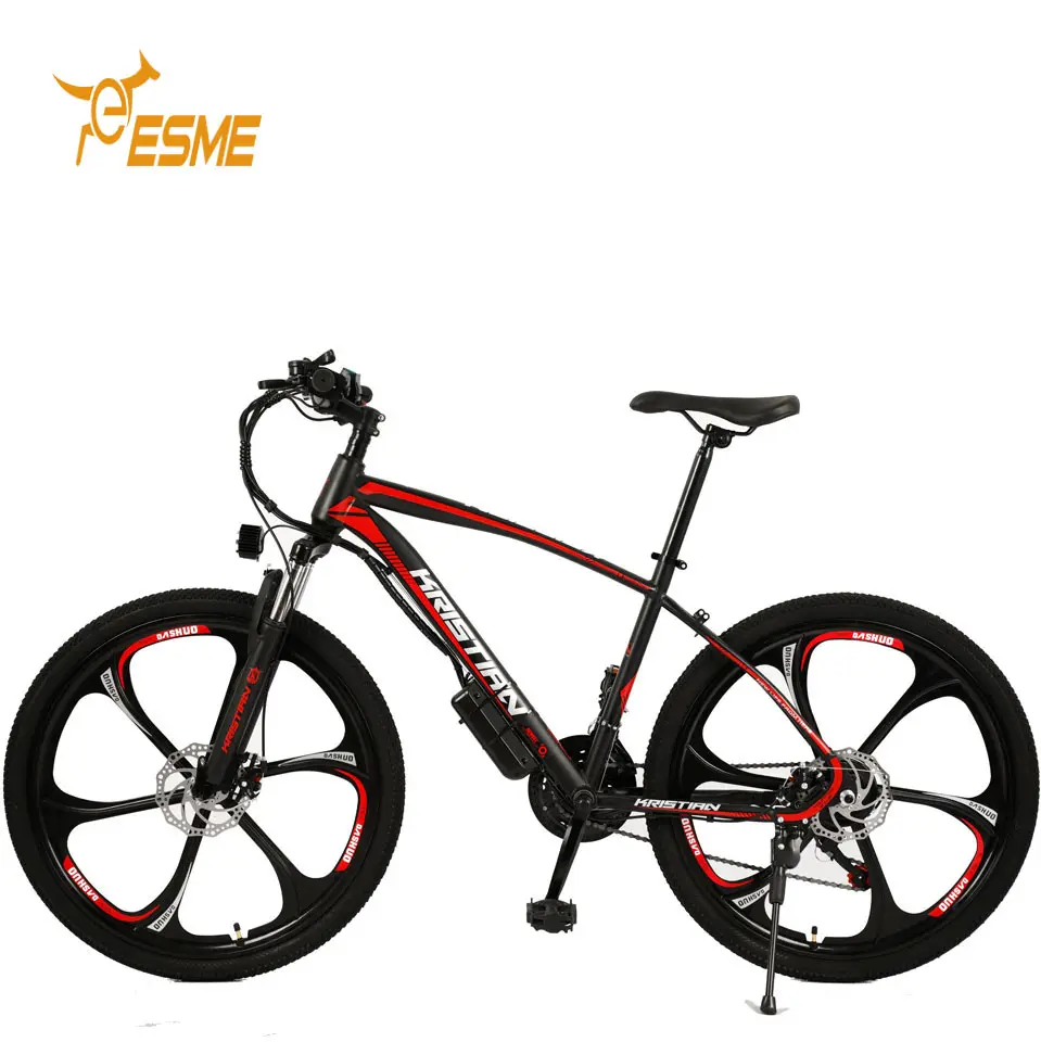 Vélo électrique à pneus larges, vtt à Suspension complète, chargeur de batterie Emtb 250w 350w