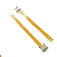 Extenseur de carte SIM Nano Micro Mini, lecteur de câble plat FPC à fente poussoir