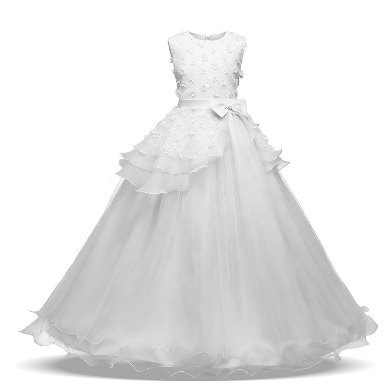 Msm001, новое летнее платье для девочек с цветами, платье без рукавов с цветами, одежда для девочек