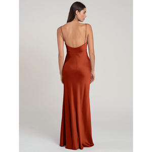 <span class=keywords><strong>2023</strong></span> personalización gratuita sin mangas vestido de invitados de <span class=keywords><strong>boda</strong></span> vaina escote corazón satén hasta el suelo plisado <span class=keywords><strong>vestidos</strong></span> de noche formales - Product Image 6