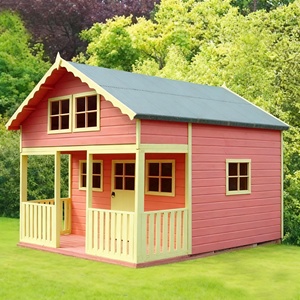 Offre Spéciale : Maisonnette <span class=keywords><strong>en</strong></span> <span class=keywords><strong>Bois</strong></span> pour Enfants, Fabrication Professionnelle, Écologique, Imperméable, Abordable, pour Jardin, Salon ou Hall - Product Image 2