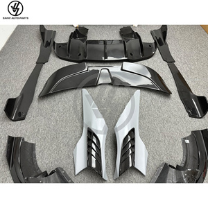 Nouveau kit carrosserie de conversion RYFT Style en fibre de carbone semi-sèche brillante à tissage sergé pour 720S 2015-2018 : capot, diffuseur, spoiler, côtés - Product Image 2
