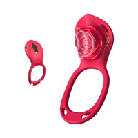 APP-gesteuerter Tragbarer Rosen-Vibrator G-Punkt Klitoris-Stimulator 9 Modi Geräuschlos Wasserdicht Bluetooth USB Wiederaufladbar Langlebig