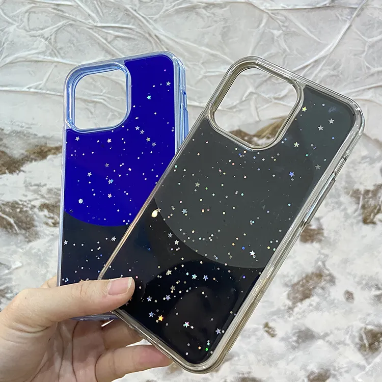 2 en 1 cubierta tan Cool Color epoxi brillo teléfono caso para Infinix Smart 8 caliente 30I Nota 30 Pro 4G