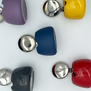 Bán Hot Mật Ong <span class=keywords><strong>Jar</strong></span> Trang Trí Nội Thất Salt Pot Tea Đường Gốm <span class=keywords><strong>Container</strong></span> Cho Nhà Bếp Với Nắp - Product Image 4