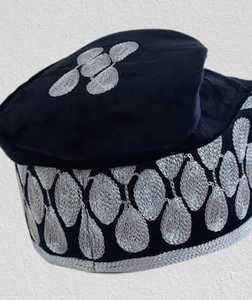 Casquette Fila Gobi Style Royal, Coiffe de Luxe Yoruba pour Événements Formels - Product Image 6