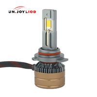 Ampoules de phares LED anti-éblouissement 9012 100W résistantes aux vibrations, blanc froid, pour conduite automobile