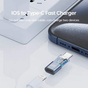 <span class=keywords><strong>Adaptador</strong></span> <span class=keywords><strong>OTG</strong></span> Lightnin a tipo C hembra a USB C macho PD30W <span class=keywords><strong>Adaptador</strong></span> de carga rápida para <span class=keywords><strong>iPhone</strong></span> 15/14/13ProMAX Laptop Converter - Product Image 2