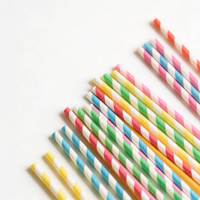 Bâtonnets en papier pour barbe à papa 300 mm, pour machine distributrice, pailles en papier