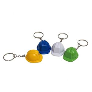Llavero de Casco de Seguridad Promocional Personalizado, Mini Gorra de Construcción con Gráficos Personalizados para la Completación de Capacitación en Seguridad - Product Image 1