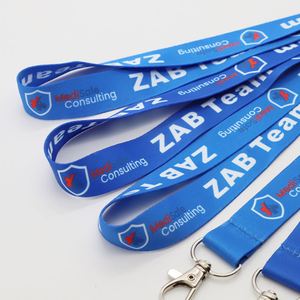 Polyester Lanyards Custom Logo Medical Consulting Team ID Card Neck Strap Promotional Lanyard Event Keychain Lanyard - Product Image 3