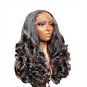 Softest Full Bouncy Curly <b>Wigs</b> No Shedding Super Shiny Remy Hair Extensions Machine Double Weft 12A - Product Image 2