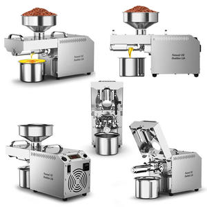 Taşınabilir otomatik sıcak ve soğuk soya ayçiçeği kolza zeytin & susam yağı pres makinesi - Product Image 6