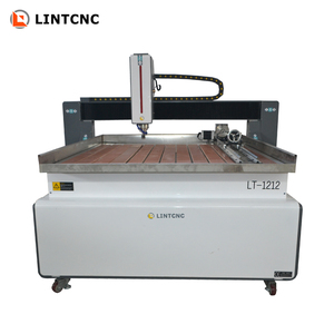 1212 Router CNC với ROTARY khắc vòng gỗ và đá nhân tạo bán chạy nhất máy 1313 1218 6090 6012 9012 PVC - Product Image 4