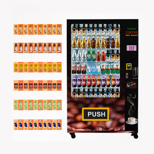 Máquina Expendedora de Café y Snacks Automática de Gran Capacidad, 24 Horas, con Refrigeración, Pago con Monedas/Billetes, Color/Forma Personalizable - Product Image 4