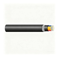Câble Aérien Industriel 0,6/1 kV 3x240mm²+1x120mm² à Conducteurs en Aluminium, Isolation XLPE, Résistant au Feu, Blindage en Bande d'Acier, Gaine PVC
