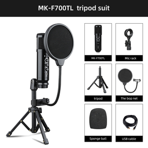 MK-F 700tl điện dung microphone USB ghi âm và giám sát khung thiết lập cho máy chủ nhà phát sóng trực tiếp trò chơi máy tính - Product Image 4
