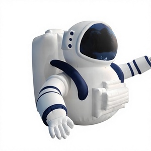 Astronaute gonflable <span class=keywords><strong>de</strong></span> qualité commerciale pour parc d'attractions/campagne saisonnière/musée scientifique/exposition aérospatiale - Product Image 2