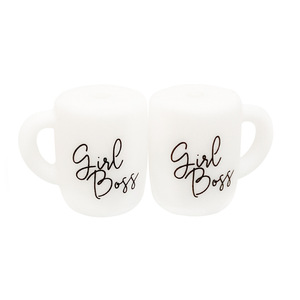 Mug imprimé de multiples <span class=keywords><strong>mots</strong></span> de fantaisie et de motifs colorés Perles focales en silicone pour stylo Fabrication de bijoux Perles blanches pour impression personnalisée - Product Image 5