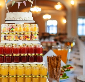 Bán Buôn 50Ml Nhỏ Lọ Thủy Tinh Có Nắp Đậy Cho Mật Ong Mứt Thạch Nến Thủ Công Mỹ Nghệ Gia Vị Ủng Hộ Bên - Product Image 5