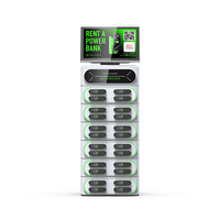 2025 nouveaux produits chargeurs de téléphone portable de centrale électrique portable 4G distributeur automatique rapide 24 emplacements pour la charge empilable intégrée