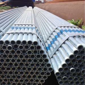 Tuyau rond en acier au carbone pré-galvanisé de 25 mm, tube rond en acier, PCS par tonne avec taille personnalisée - Product Image 2