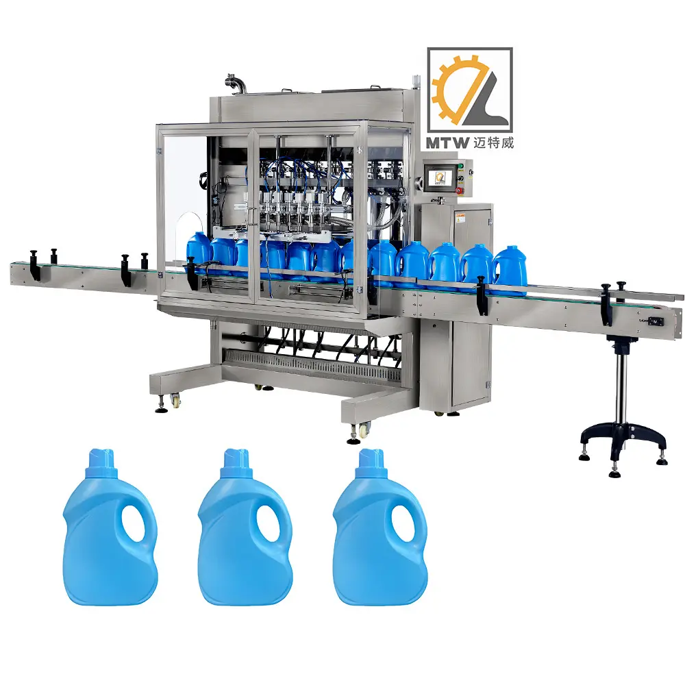 MTW製造工場自動産業機械洗濯液体洗剤充填機