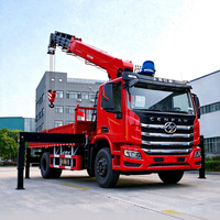 Grue mobile hydraulique JIUBANG de 8 tonnes, grue télescopique multifonction pour levage extérieur dans la construction