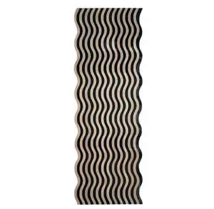 Thiết kế hiện đại hình dạng bất thường Acoustic tấm Tường Đá Đen PVC Bảng điều khiển âm thanh cho nội thất tường và trần nhà - Product Image 2