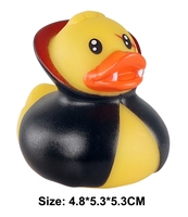 Canards en caoutchouc sonores, doux, écologiques et non toxiques, jouets de bain en vrac pour Halloween, pour les enfants de 2 ans et plus, unisexe