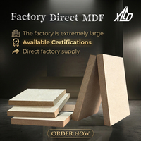 Panneaux MDF résistants à l'humidité E1, sans formaldéhyde, pour usage intérieur - Panneaux de fibres de bois