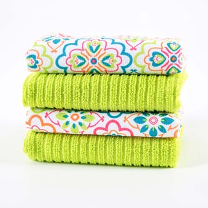 Khăn Lau Nhà Bếp Không Viền Chất Lượng Cao Nhanh Khô Cá Tính Không Mùi Hôi Ma Thuật Khăn Vải Vi Sợi - Product Image 1