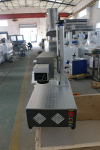 Machine de marquage laser co2 pour bois bambou acrylique avec lentille de taille 300*300mm Double points rouges EZCAD 2.0 carte 20 Spot lumineux rotatif - Product Image 6