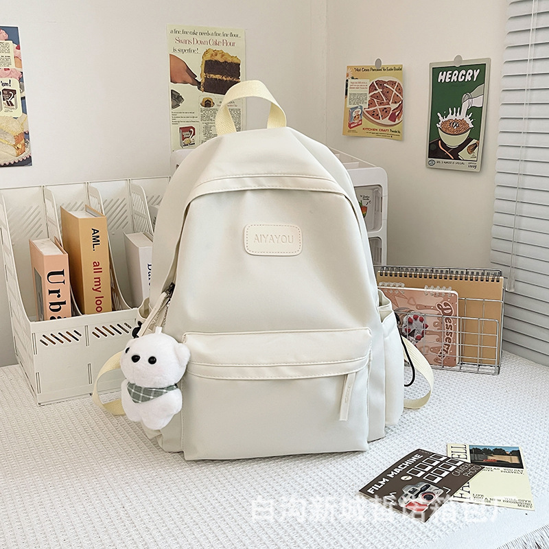 White with pendant