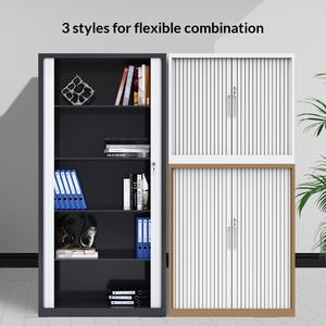 Armoire moderne à volets roulants en acier, armoire de rangement, armoire <span class=keywords><strong>tambour</strong></span>, armoire en métal pleine/demi/basse hauteur - Product Image 3