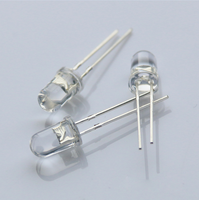 JuHong 5mm LED blanco Diodos de lámpara de muestra gratis Precio competitivo Rohs Reach Certificado 8000-15000K Hoja de datos de longitud de onda 1000PCs
