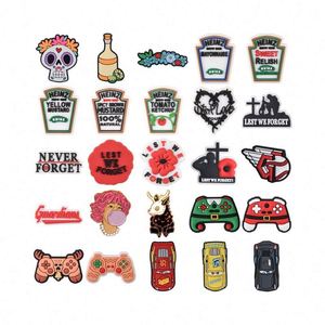 Wholesale Clog <strong>Charm</strong> <strong>Football</strong> Sports Team logo Raiders Shoe Decorations Mexican for Clog <strong>Charms</strong> - Product Image 2