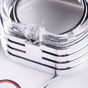 2.5 Inch 3.0 Inch Shrouds with 0.7W Angel Eye Bi Xenon <b>Projector</b> Lens for Hella5 Q5 Bi Xenon <b>Projector</b> Lens in Auto <b>Lighting</b> - Product Image 4