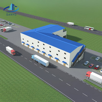 Bâtiment métallique à plusieurs étages-Bâtiment préfabriqué de haute qualité pour les projets industriels | Foshan Ganyo Structure en acier